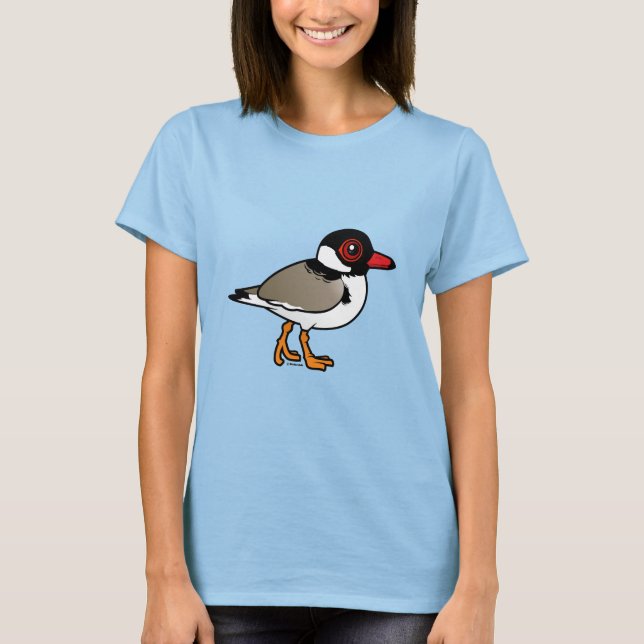 Birdorable Hooded Plover T-Shirt (Front)