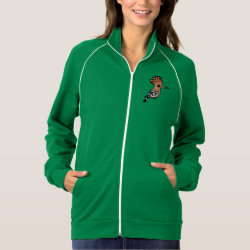 Hoopoe Women's American Apparel California Fleece Track Jacket