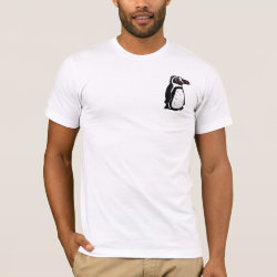 Humboldt Penguin Men's Basic American Apparel T-Shirt
