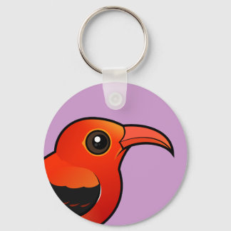 Birdorable 'I'iwi Keychain