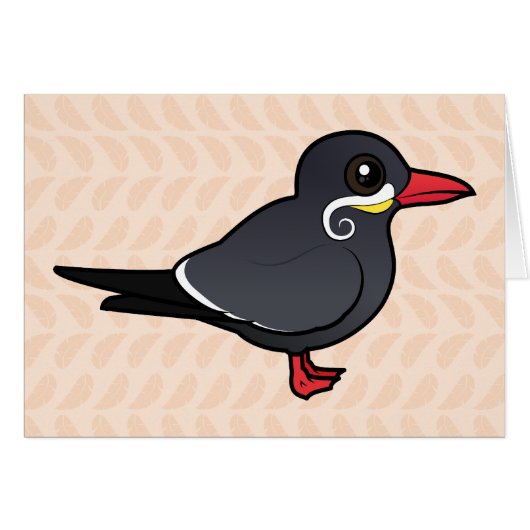 Birdorable Inca Tern Cards (Front Horizontal)