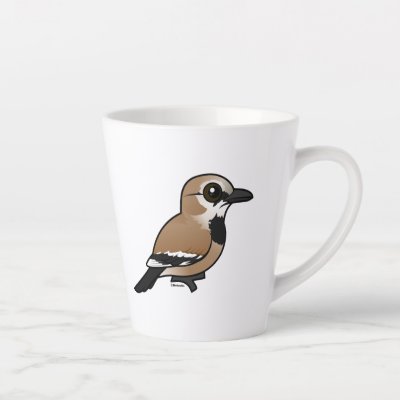 Birdorable Iranian Ground Jay Latte Mug