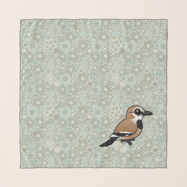 Birdorable Iranian Ground Jay Scarf (Front)