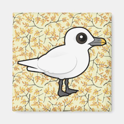 Birdorable Ivory Gull Magnet