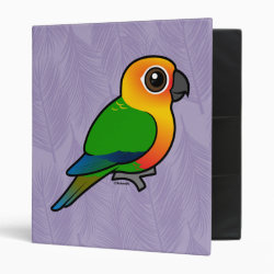 Birdorable Jandaya Parakeet Avery Signature Binder 8.5x11
