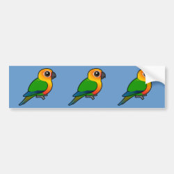 Birdorable Jandaya Parakeet Bumper Sticker