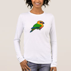 Birdorable Jandaya Parakeet Women's Basic Long Sleeve T-Shirt