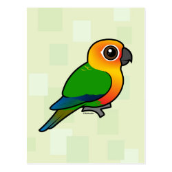 Birdorable Jandaya Parakeet Postcard