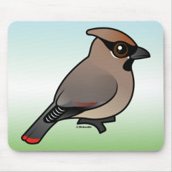 Japanese Waxwing Mousepad