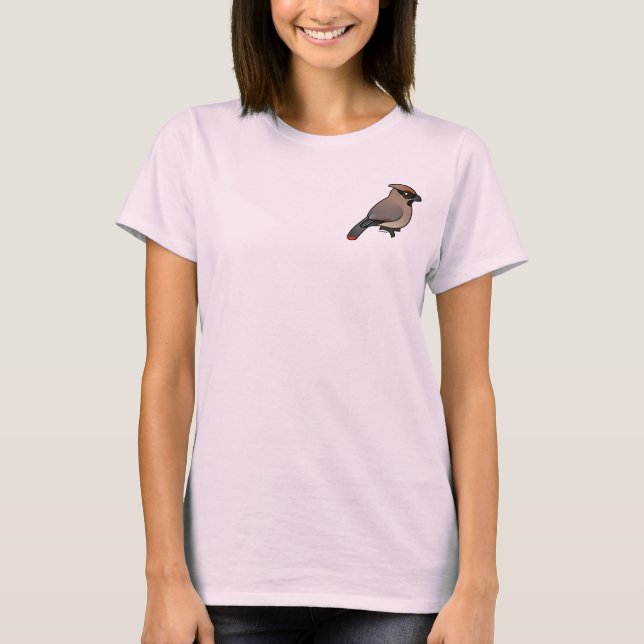 Birdorable Japanese Waxwing T-Shirt (Front)