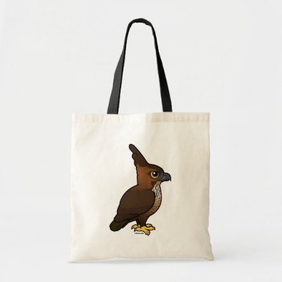 Birdorable Javan Hawk-Eagle (adult) Tote Bag