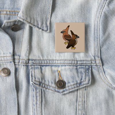Birdorable Javan Hawk-Eagles Button
