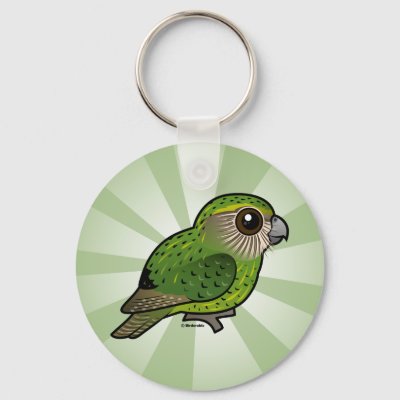 Birdorable Kakapo Keychain