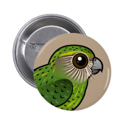 Birdorable Kakapo Round Button