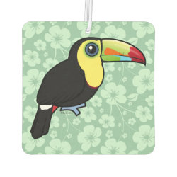 Keel-billed Toucan Square Air Freshener