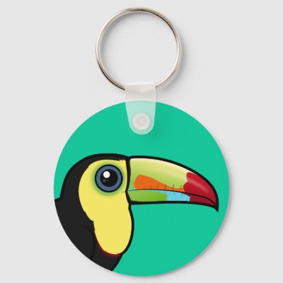 Birdorable Keel-billed Toucan Keychain