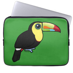 Keel-billed Toucan Neoprene Laptop Sleeve 13 inch