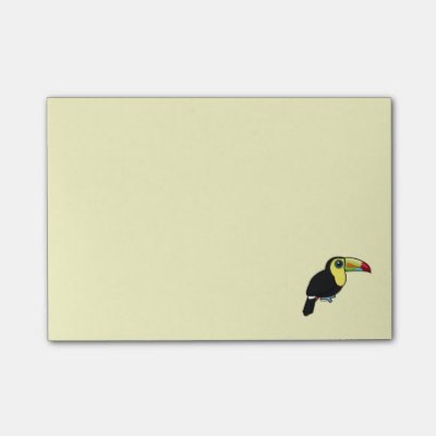 Birdorable Keel-billed Toucan Post-it Notes