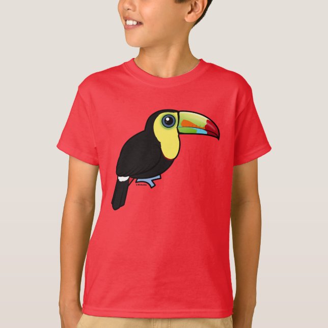 Birdorable Keel-billed Toucan T-Shirt (Front)