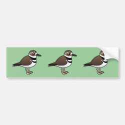 Birdorable Killdeer Bumper Sticker