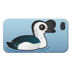 Knob-billed Duck Case Savvy iPhone 4 Matte Finish Case