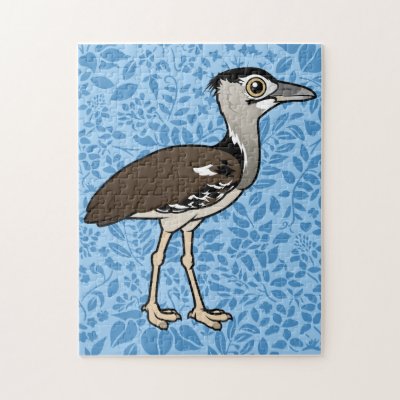 Birdorable Kori Bustard Jigsaw Puzzle