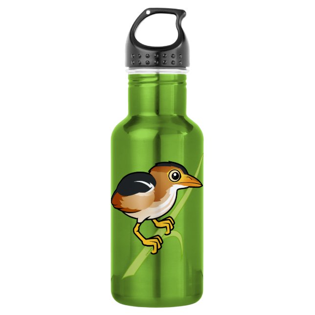 Birdorable Least Bittern Water Bottle (Front)