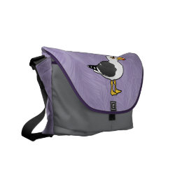 Lesser Black-backed Gull Rickshaw Medium Zero Messenger Bag