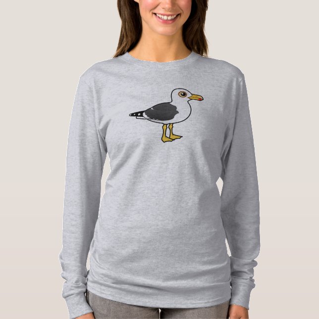 Birdorable Lesser Black-backed Gull T-Shirt (Front)