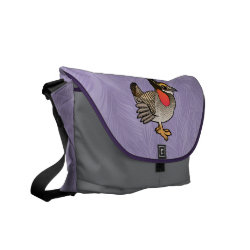 Lesser Prairie-Chicken Rickshaw Medium Zero Messenger Bag