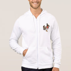 Lesser Prairie-Chicken American Apparel California Fleece Zip Hoodie
