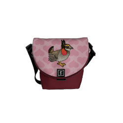 Lesser Prairie-Chicken Rickshaw Mini Zero Messenger Bag