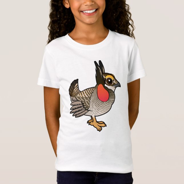 Birdorable Lesser Prairie-Chicken T-Shirt (Front)