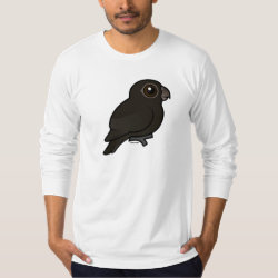 Lesser Vasa-Parrot Men's American Apparel Fine Jersey Long Sleeve T-Shirt
