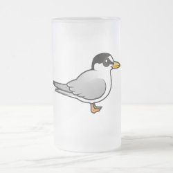 Birdorable Little Tern Frosted Glass Mug