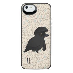 Long-wattled Umbrellabird Uncommon iPhone 5/5s Clearly™ Deflector Case