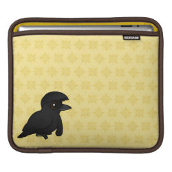 Long-wattled Umbrellabird iPad Sleeve