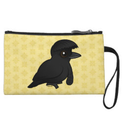 Long-wattled Umbrellabird Mini Clutch