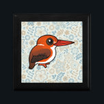 Birdorable Madagascar Pygmy Kingfisher Gift Box<br><div class="desc">Our cute Birdorable Madagascar Pygmy Kingfisher featured in unique cartoon style. Fun gift idea for bird lovers everywhere.</div>