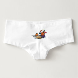 Mandarin Duck Women's American Apparel Boyshorts Underwear