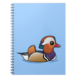 Mandarin Duck Photo Notebook (6.5