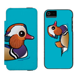 Mandarin Duck Incipio Watson™ iPhone 5/5s Wallet Case