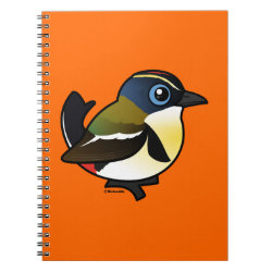 Many-colored Rush Tyrant Photo Notebook (6.5