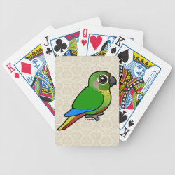 Birdorable Maroon-bellied Parakeet Playing Cards
