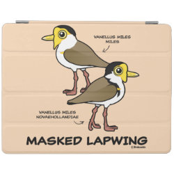 Masked Lapwing subspecies iPad 2/3/4 Cover