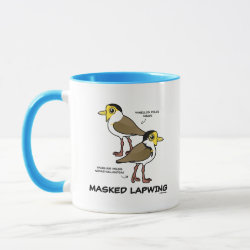 Masked Lapwing subspecies Mug