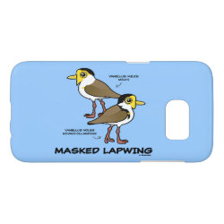 Masked Lapwing subspecies Case-Mate Barely There Samsung Galaxy S7 Case