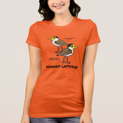 Masked Lapwing subspecies Women's Bella Jersey T-Shirt