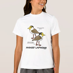 Masked Lapwing subspecies Girls' Sport-Tek Competitor T-Shirt