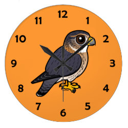 Merlin Large Round Wall Clock